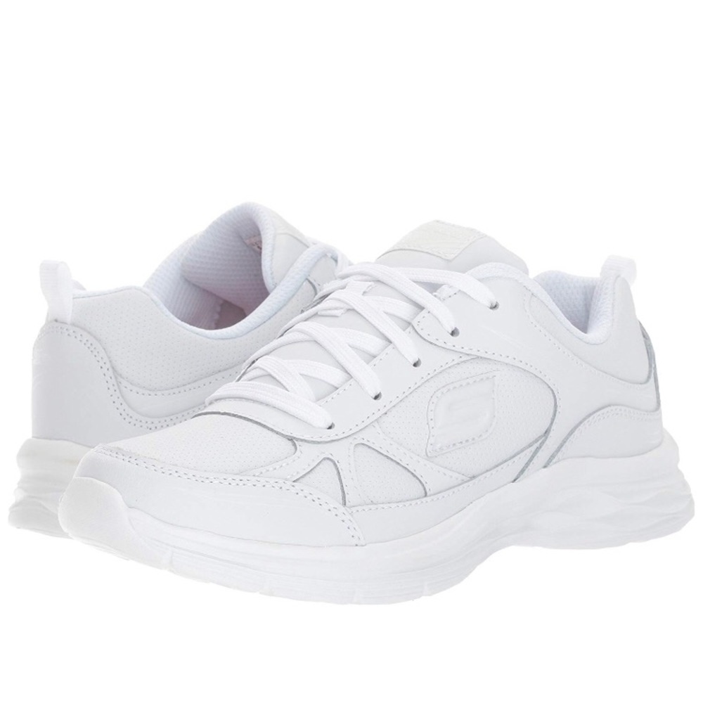NIB Sketchers White Dream n Dash Campus Kidz 5